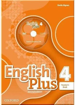 Книга для учителя english plus second edition 4 teacher's book with teacher's resource disk and access to