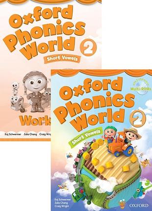 Oxford phonics world 2 комплект з двох примірників