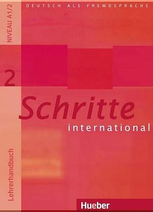Книга для учителя schritte international 2 lehrerhandbuch