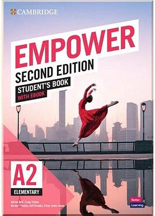 Підручник cambridge empower second edition a2 elementary student's book with ebook