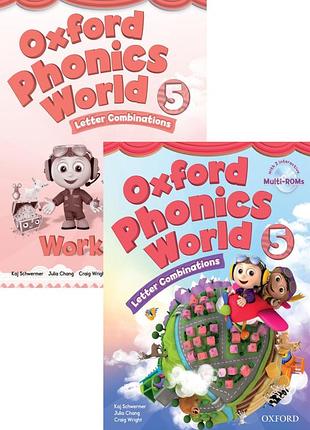 Oxford phonics world 5 комплект из двух экземпляров