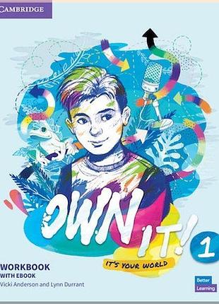 Рабочая тетрадь own it! 1 workbook with ebook