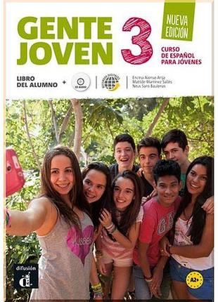 Підручник gente joven nueva edición 3 libro del alumno con cd audio