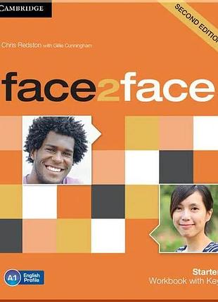 Рабочая тетрадь face2face second edition starter workbook with key