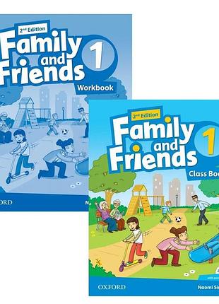 Family and friends 1 комплект (2nd edition) ( книга и тетрадь)