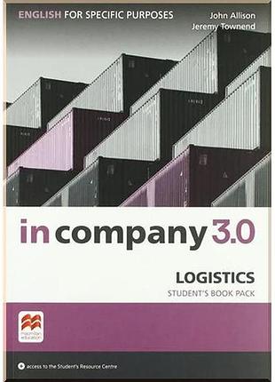 Учебник in company 3.0 esp logistics student's book pack