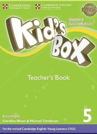 Книга для вчителя kid's box updated second edition 5 teacher's book