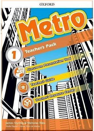 Книга для учителя metro 1 teacher's book