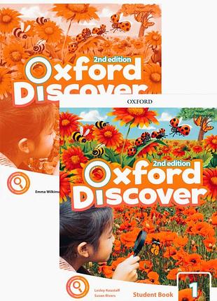 Oxford discover 1 (2nd edition) wb+sb комплект