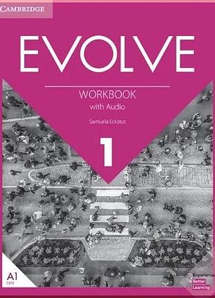 Робочий зошит evolve 1 workbook with audio