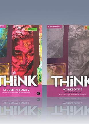 Think level 2 комплект student's book + workbook