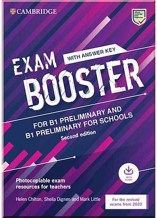 Книга exam booster for preliminary and preliminary for schools second edition with answer key for the revised