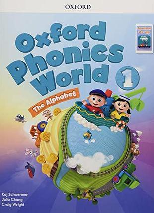 Учебник oxford phonics world 1 student's book