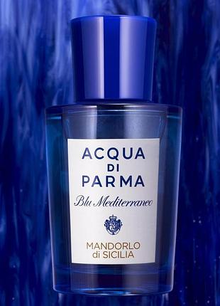 Acqua di parma blu mediterraneo mandorlo di sicilia edc 75 ml, аква ді парма мандарино сицилія