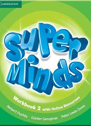 Робочий зошит super minds 2 workbook with online resources