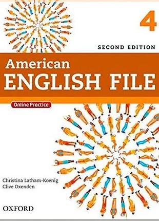 Учебник american english file second edition 4 student's book