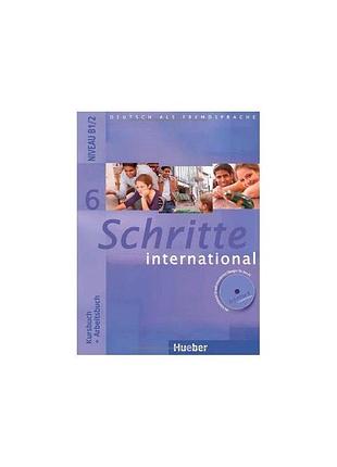 Учебник и рабочая тетрадь schritte international 6 kursbuch + arbeitsbuch