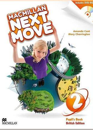 Підручник macmillan next move 2 pupil's book with dvd-rom