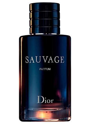 Духи christian dior sauvage parfum для мужчин (оригинал) - parfum 100 ml