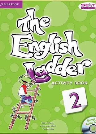 Робочий зошит the english ladder 2 activity book with songs audio cd