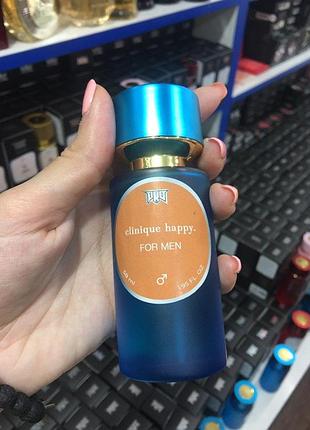 Clinique happy for men тестер 60 ml (клиник хэппи хеппи фо фор мен мэн) мужской парфюм аромат духи