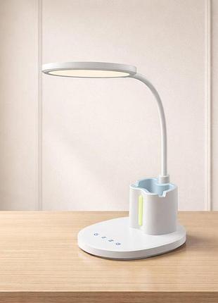 Лампа настільна гнучка світлодіодна sirius bl-1503 біла