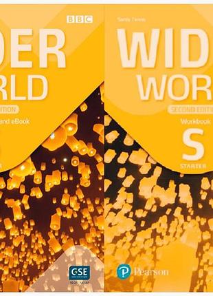 Wider world starter (second edition) комплект из двух экземпляров