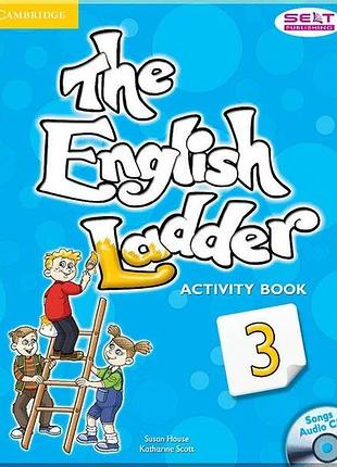 Рабочая тетрадь the english ladder 3 activity book with songs audio cd