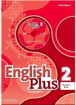 Книга для учителя english plus second edition 2 teacher's book with teacher's resource disk and access to
