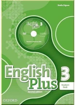 Книга для учителя english plus second edition 3 teacher's book with teacher's resource disk and access to