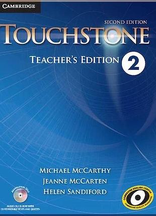Книга для учителя touchstone second edition 2 teacher's edition