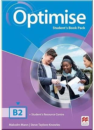 Учебник optimise b2 student's book pack