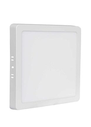 Светильник sirius led накладной квадратный sm-18f 18w 6500к