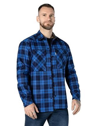 Рубашка «ураган» blue/black xl