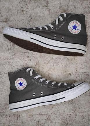 Кеды converse all stars оригинал конверт высокие серые