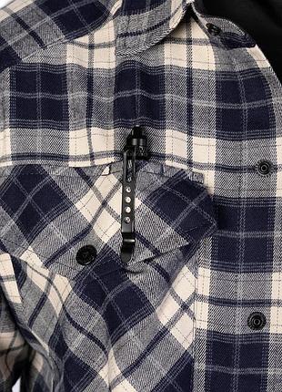 Рубашка «ураган» navy/white 9