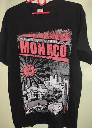 Стильна фірмова футболка катон.monaco.b&c.л