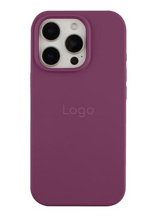 Чохол silicone case full size (aa) new box для iphone 16 pro max 43.grape