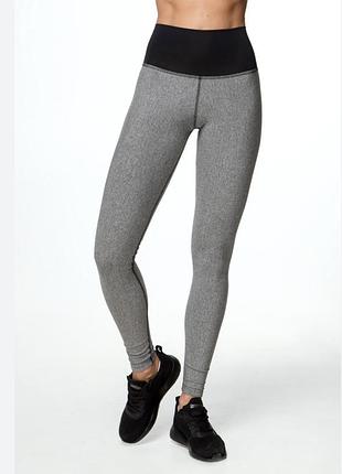 Designed for fitness нові жіночі спортивні легінси сірі міланж розмір xl