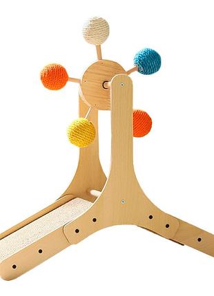 Игрушка когтеточка для кошек taotaopet y0035 игровой центр колесо обозрения