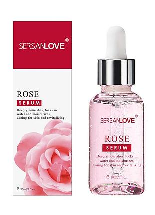 Сыворотка для лица sersanlove rose essence 30 мл с экстрактом розы