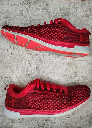 Кросівки under armour lightning 2 оригінал андер армор червоні бігові спортивні для бігу тренувань спорту літні легкі в сітку