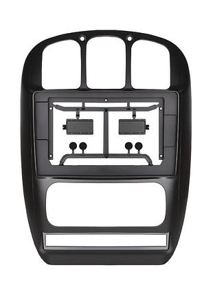 Перехідна рамка chrysler grand voyager 2001-2007 caravan 4 2000-2007 (5314) 10.1"