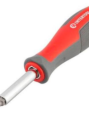 Отвертка intertool 6-в-1 pro vt-3341 (vt-3341)