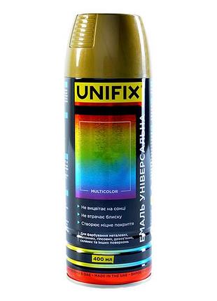 Эмаль универсальная unifix 400мл золото (951051)