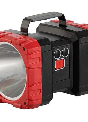 Фонарь переносной intertool-storm 10+10вт x 1000лм x 2*5000мaч 7 (lb-0150)