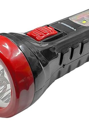 Ліхтар ручний акумуляторний tiross led (мережевий заряд) (1122-1138)