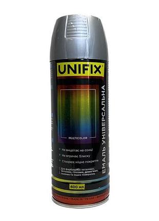 Эмаль универсальная unifix 400мл серебряная (951050)