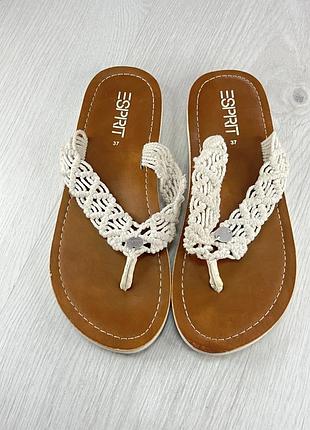 Вʼєтнамки фірми esprit.розмір 37