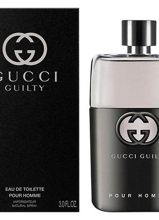 Gucci guilty pour homme туалетна вода 1,5 мл (пробник)